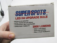 Harley Davidson Super Spots LED H4 Upgrade Bulb 2000 Lumens