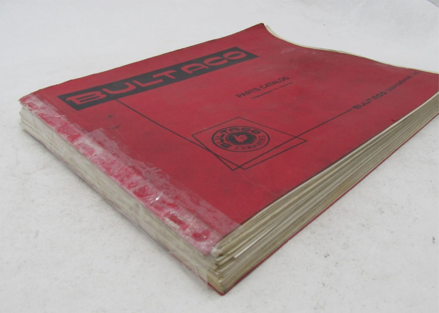 Bultaco Original Factory 115-152 Series 5 Speed Parts Catalog Book