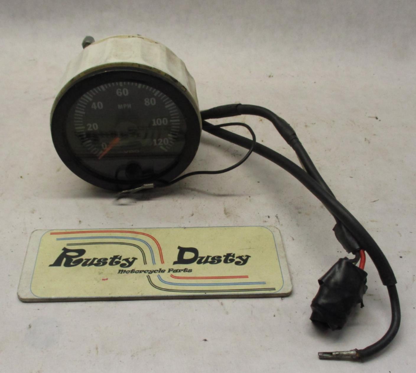 VDO Technik Harley Davidson Speedometer Speedo 3.5"