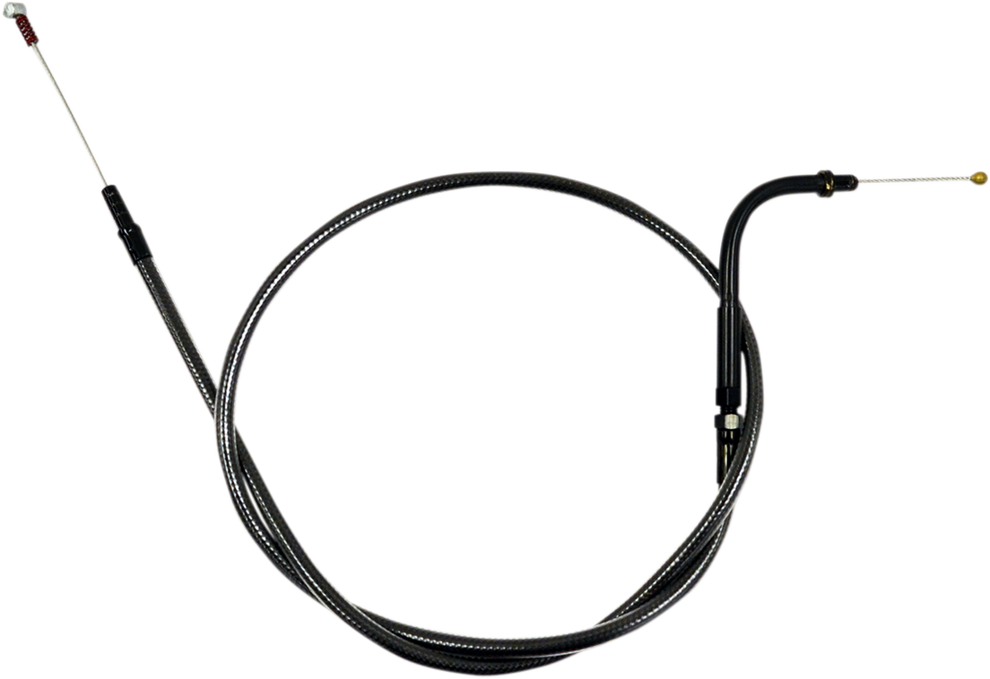 LA Choppers Idle Cable Midnight Braided Mini Ape LA-8005ID08M