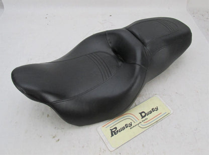 Harley Davidson Genuine Stock Touring Road King Electra Glide Black Seat