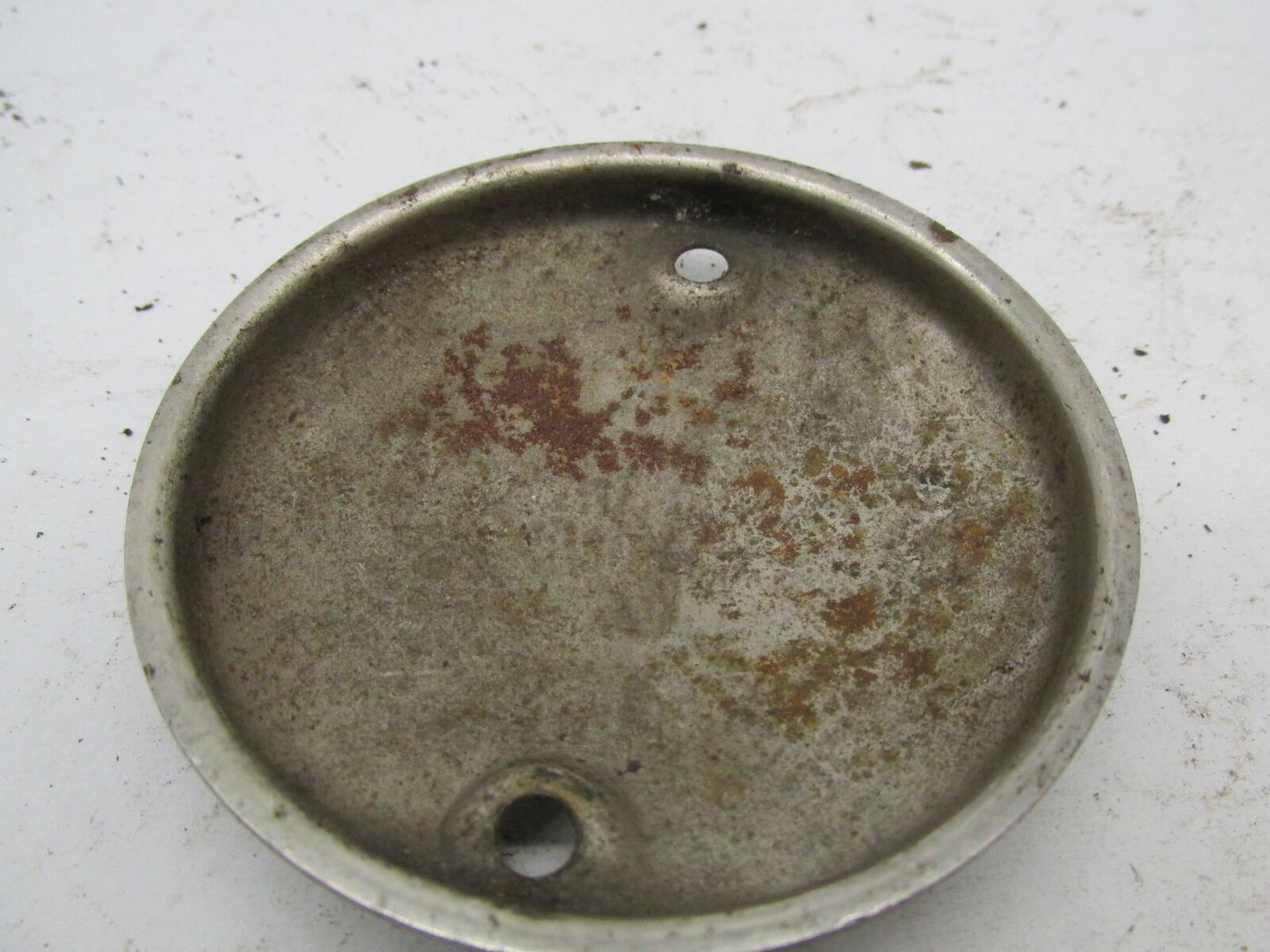Vintage Triumph T120 T140 Chrome 2 Hole Timing Points Ignition Cover