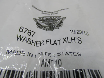 Lot of 8 Harley-Davidson Genuine NOS XLH Flat Washers 6787