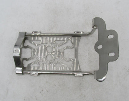 Harley Davidson Chrome 86- 07 Chrome Skull Luggage Rack