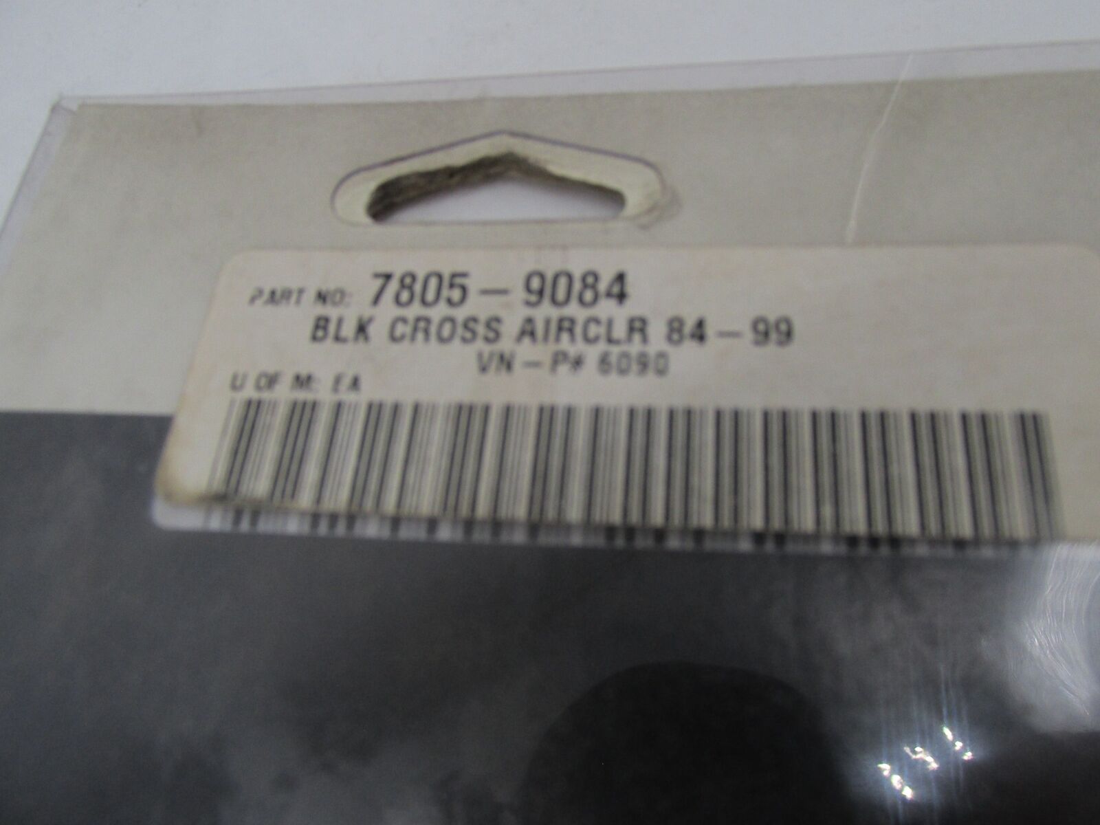 Harley Drag Specialties 84-99 Black Cross Maltese Air Cleaner Cover 7805-9084