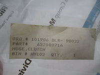 NOS Ducati 748 Clutch Hose Line  63210071A