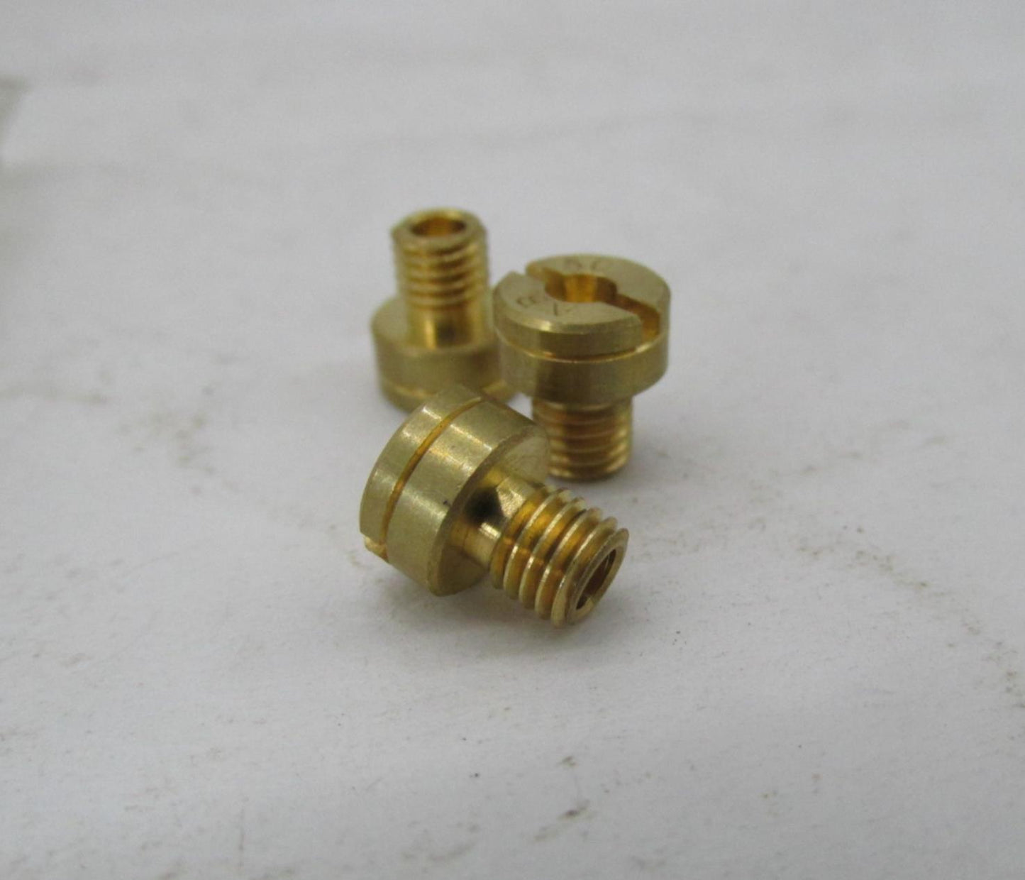 Lot of 3 EBC Mikuni Carburetor Carb Slot Head Jets SJ 80