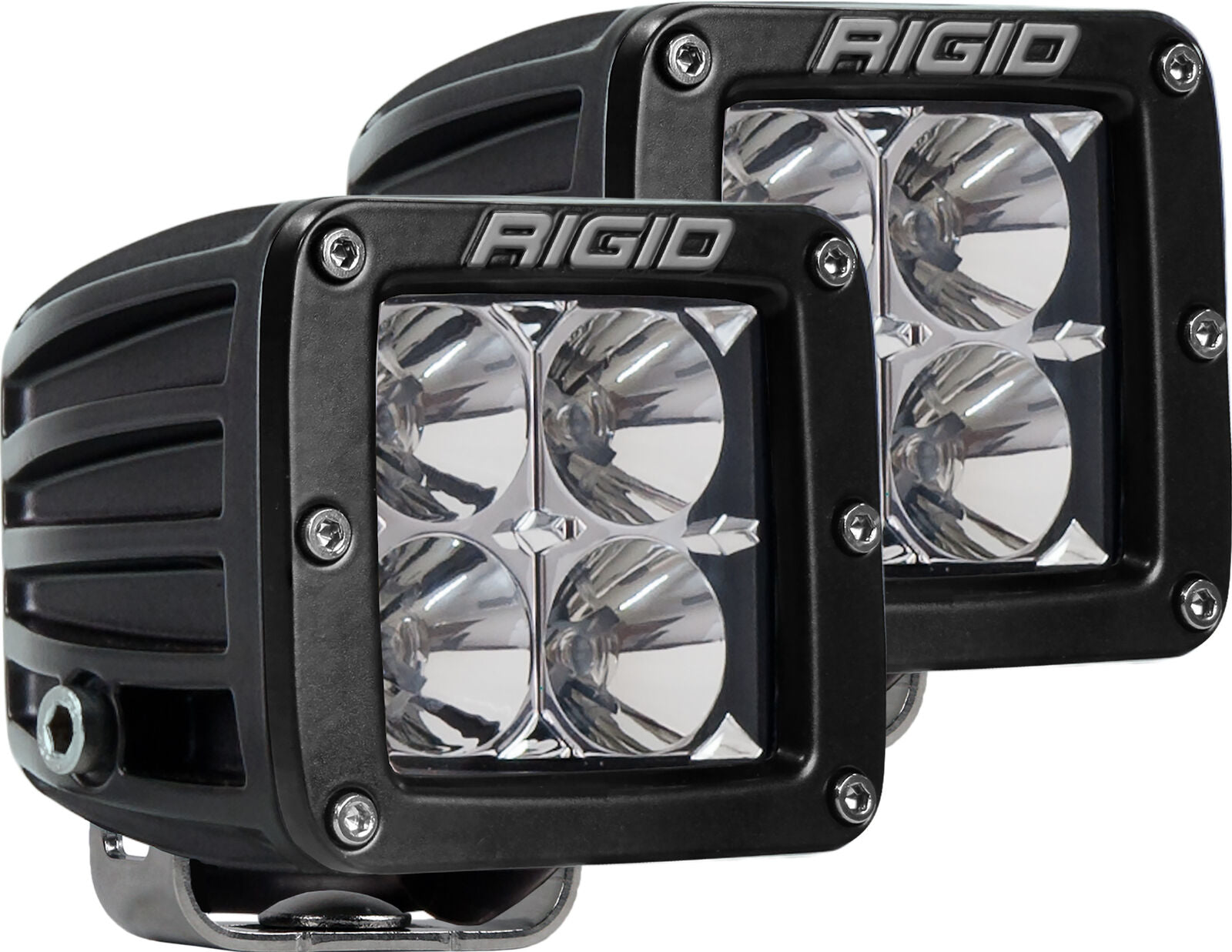 Rigid D-Series Pro Pod Lights Pair Flood Standard Mount Light Pair 202113