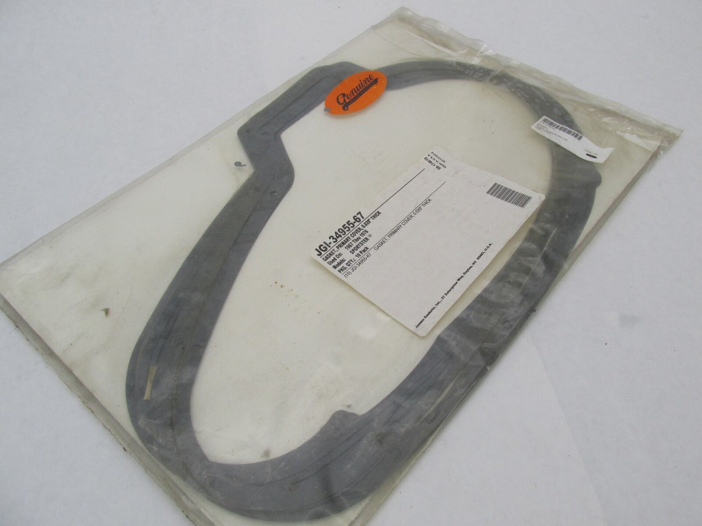 Lot of 9 Harley Sportster 1967 to 1976 Primary Cover Thick Gaskets JGI-34955-67