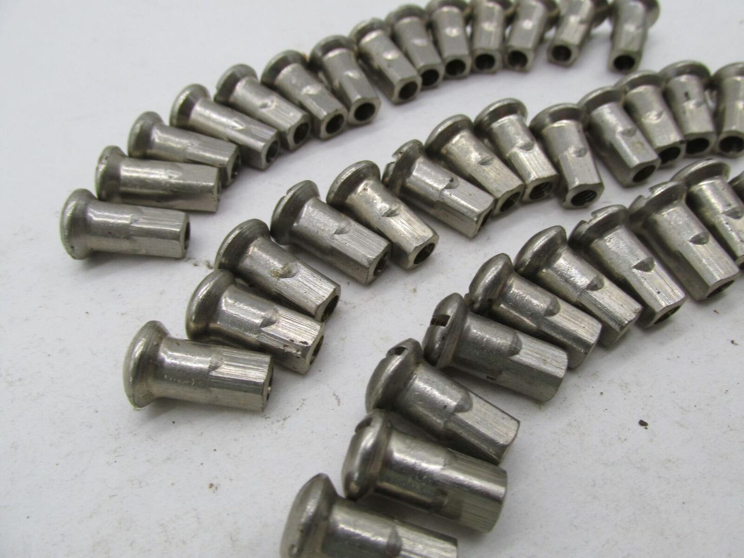 Lot of 39 Harley Davidson Genuine NOS Aermacchi Wheel Rim Spoke Nipples