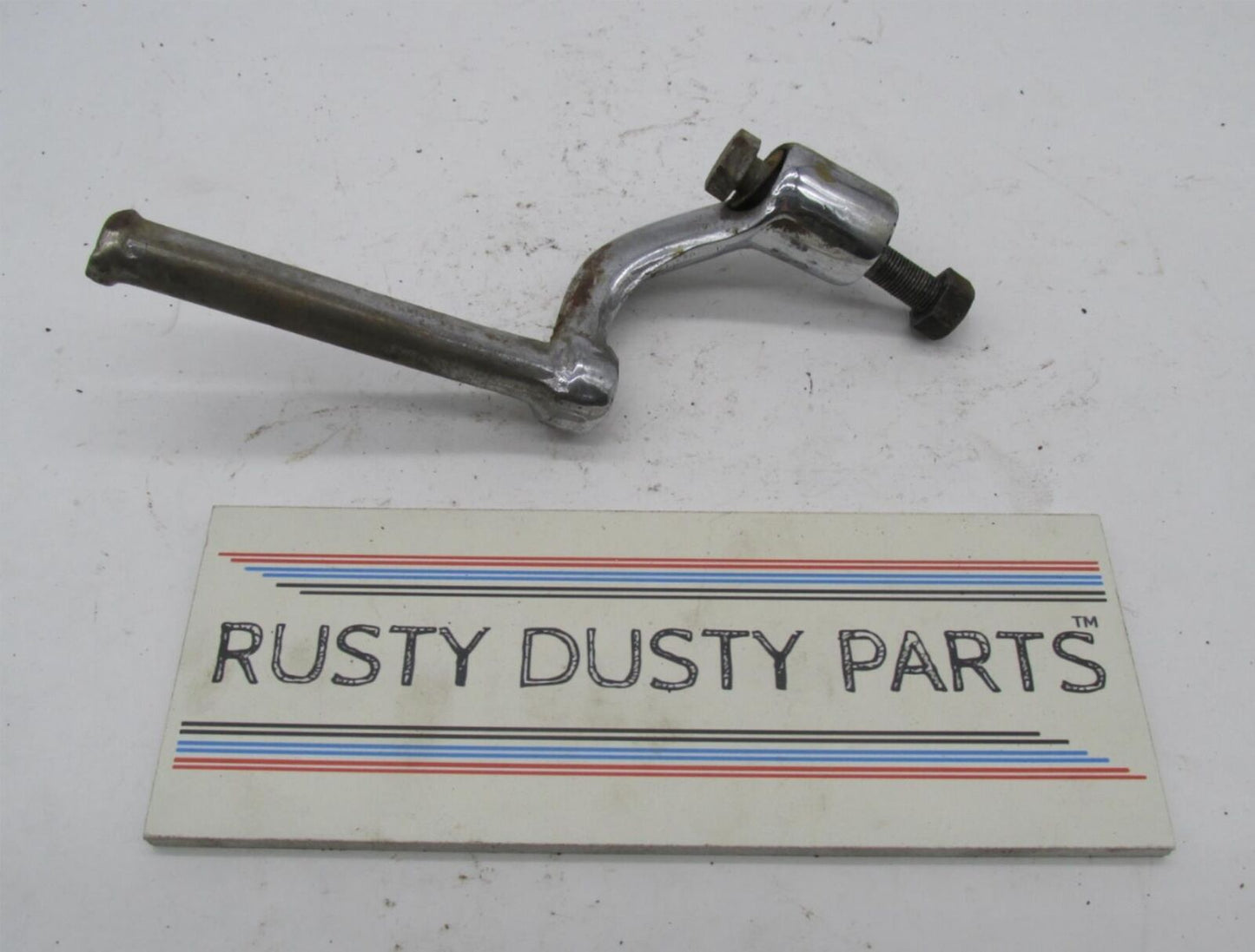 BSA B40 C15 Genuine Chrome Foot Rest Peg Mount 40-4806