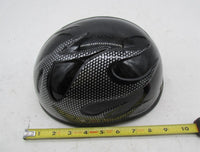 Voss XL Extra Large Carbon Flame Motorcycle Brain Bucket Helmet