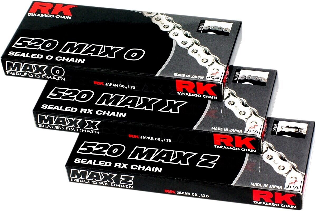 RK 520 Max-Z Chain 520MAXZ-150-BG Black Gold