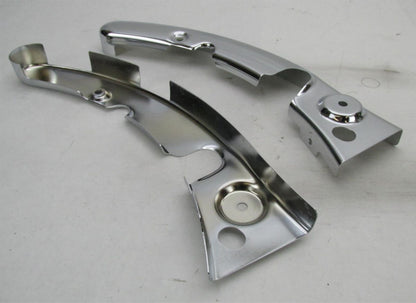 Pair of Harley Davidson 09-13 FLTCU Touring Chrome Fender Srtut Covers