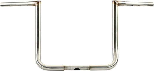 LA Choppers 1-1/4" Twin Peaks Touring Handlebar 14" Stainless LA-7361-14SS