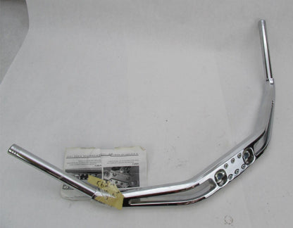 Jardine Chrome Billet Handlebars for Honda Yamaha Kawasaki Suzuki 53-210-01
