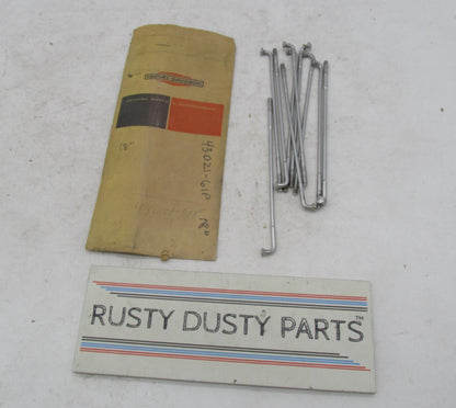 Lot of 10 Harley-Davidson Genuine NOS Aermacchi Wheel Spokes 43021-61P