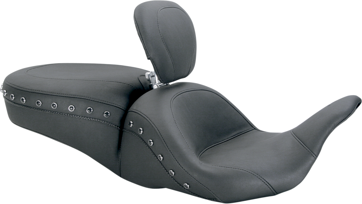 Mustang 1-Piece Lowdown Touring Seat with Driver Backrest 79705