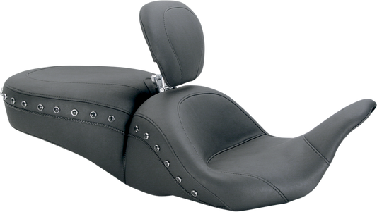 Mustang 1-Piece Lowdown Touring Seat with Driver Backrest 79705