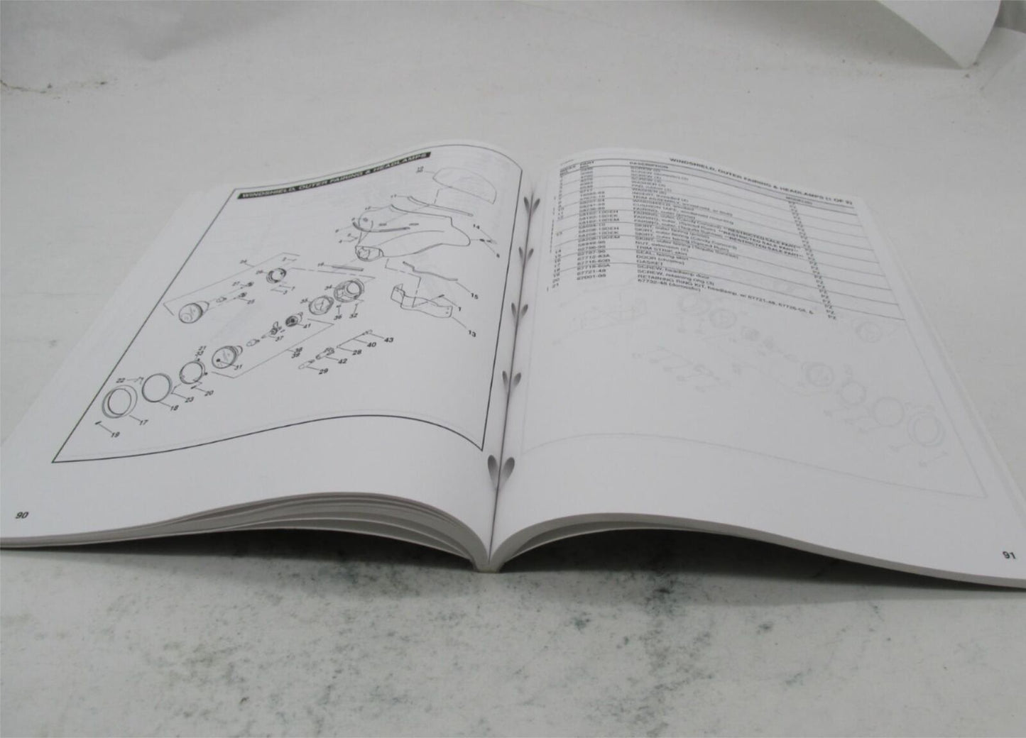 Harley-Davidson Official Factory 2010 FLHXSE Model Parts Catalog 99433-10