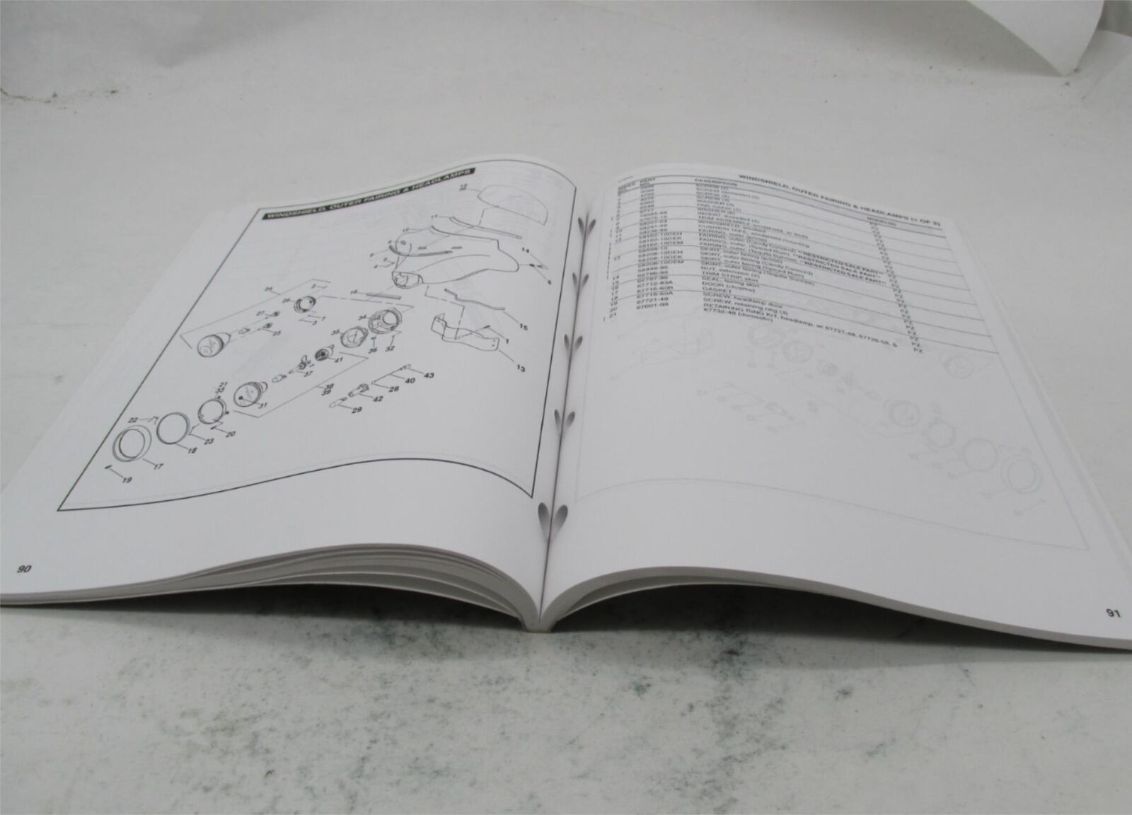 Harley-Davidson Official Factory 2010 FLHXSE Model Parts Catalog 99433-10