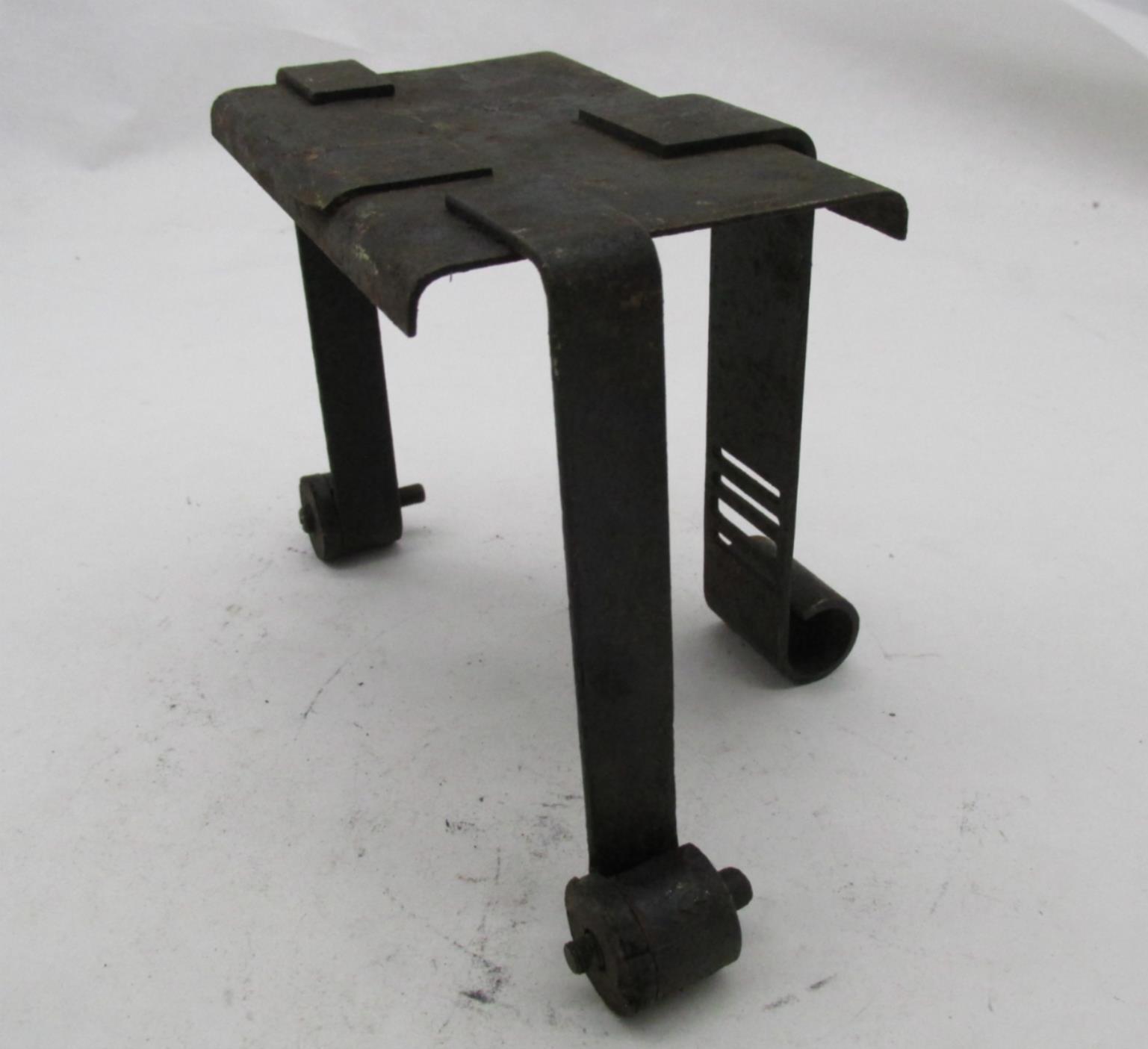 Vintage Original British BSA Triumph Norton Battery Tray Box Holder Mount