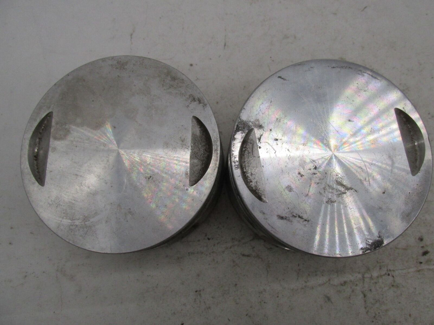 Pair of Harley Davidson Ross NOS High Performance Over Sized 105MM Pistons