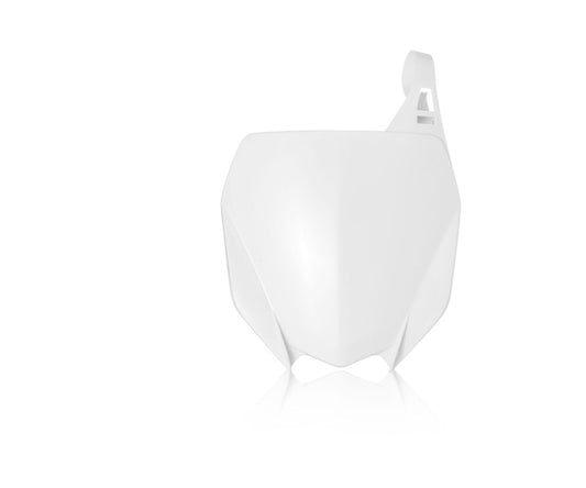 Acerbis Front Number Plate White 2685860002