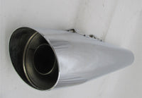 Harley Davidson Genuine Touring Stock Single Slash Cut Exhaust Muffler 65591-07