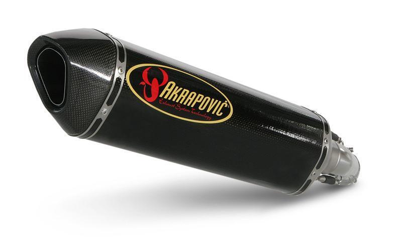 Akrapovic Slip-On Muffler Hexagonal Carbon Fiber Muffler S-H10SO6T-TC