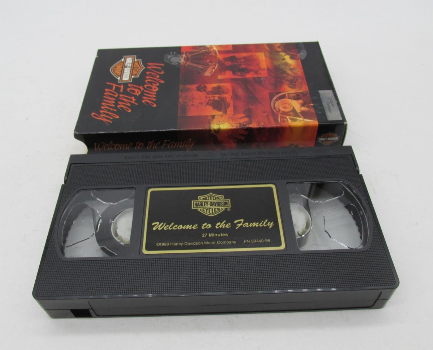 Harley-Davidson Genuine Welcome to the Family VHS Video Tape 99440-99