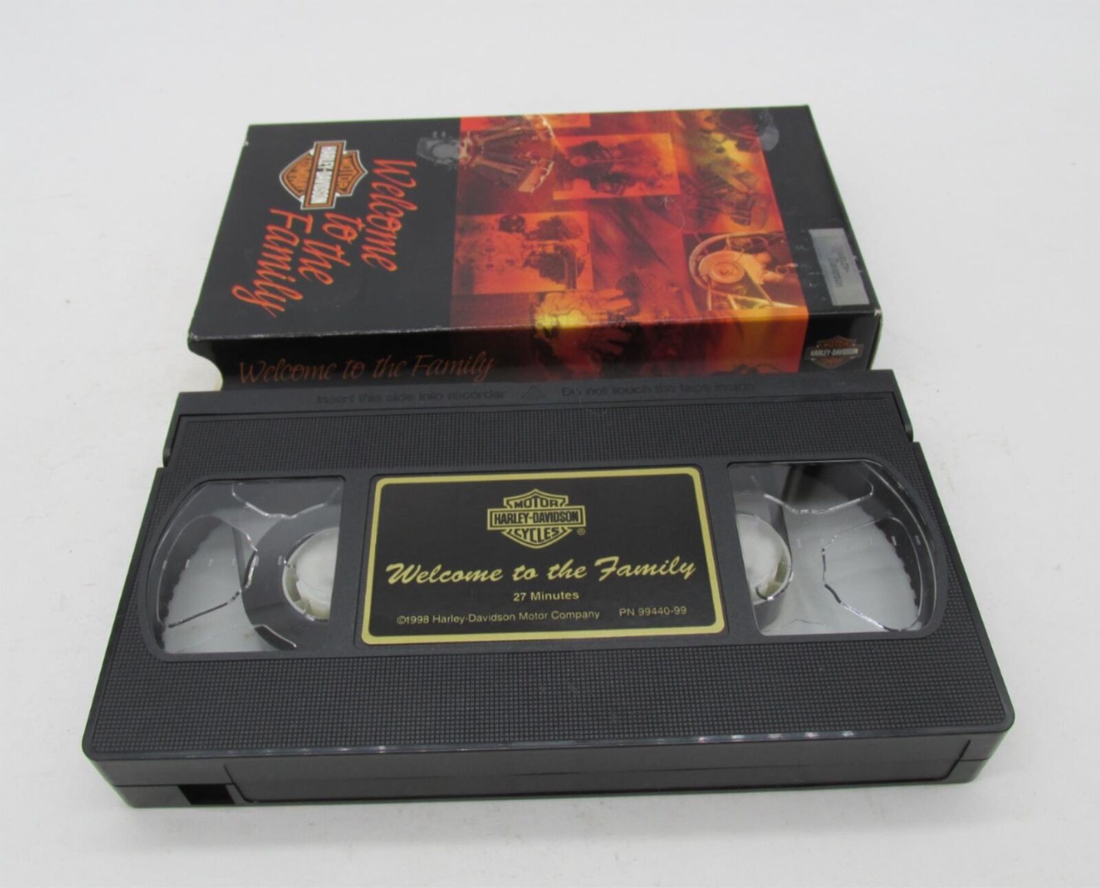 Harley-Davidson Genuine Welcome to the Family VHS Video Tape 99440-99