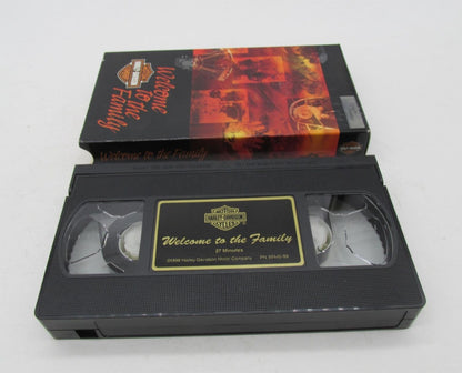 Harley-Davidson Genuine Welcome to the Family VHS Video Tape 99440-99