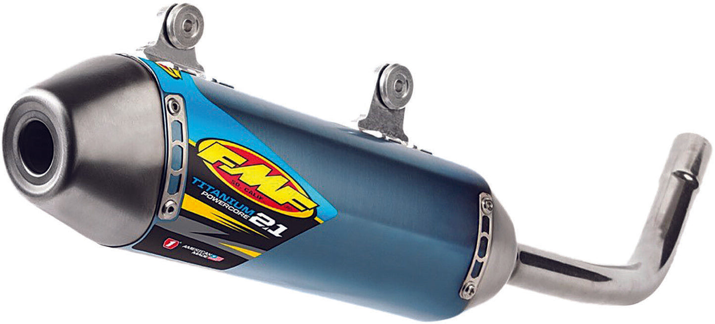 FMF Racing Powercore 2.1 Silencers Titanium 25214