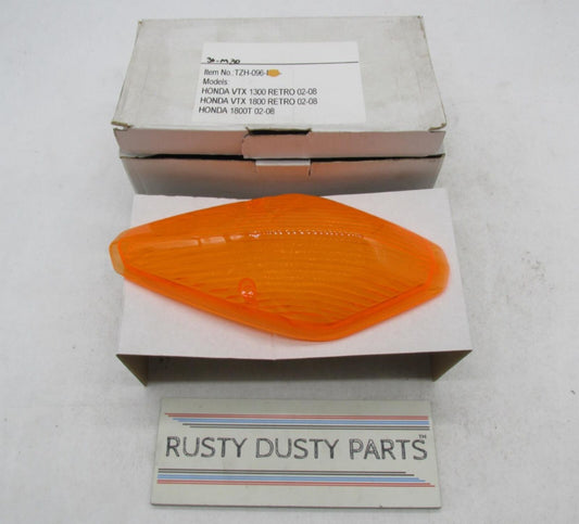 Topzone Honda VTX 1300 1800 Tail Light Orange Lens TZH-096-INT