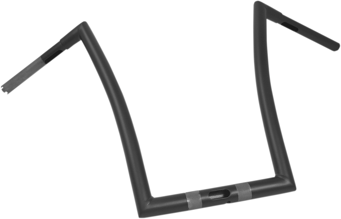 Todd's Cycle 1 1/4" Handlebars 17" Flat Black 0601-3993