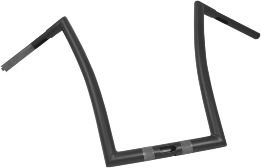 Todd's Cycle 1 1/4" Handlebars 17" Flat Black 0601-3993