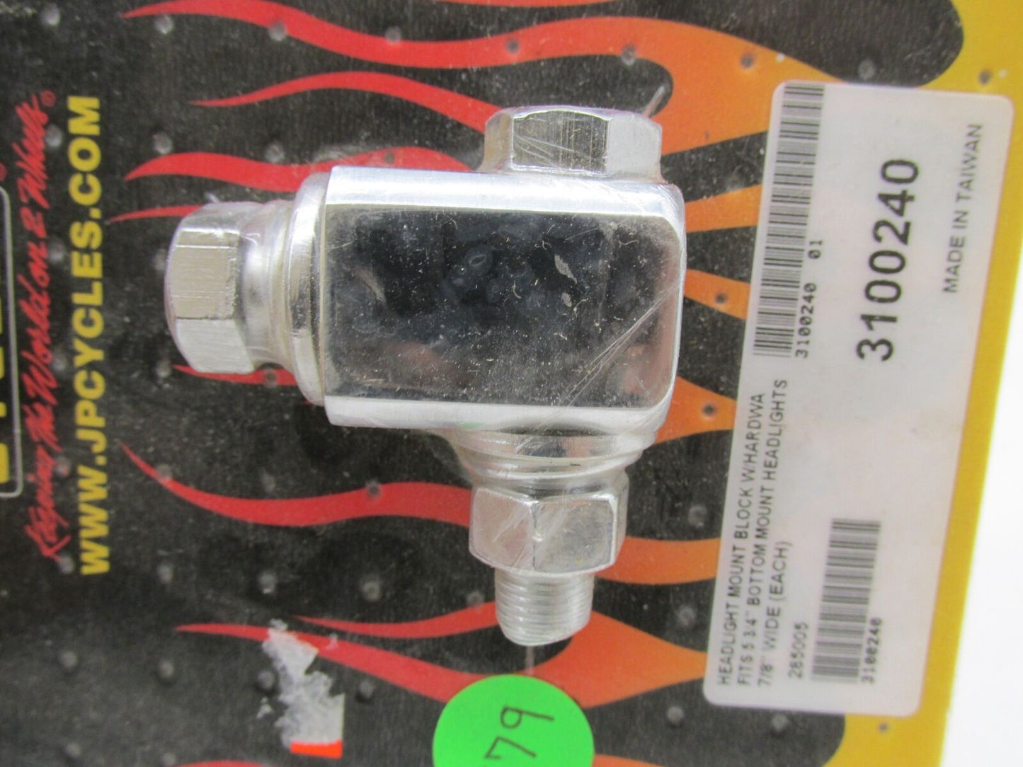 Harley J&P Cycles Headlight Hardware Mount Block Hardware Kit 5-3/4" 3100240