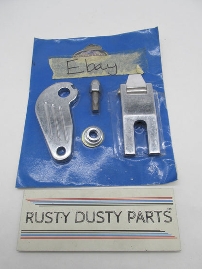 Badlands Harley Davidson Chrome Side Mount  License Hinge 2030-0545