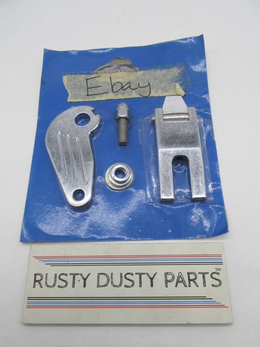 Badlands Harley Davidson Chrome Side Mount  License Hinge 2030-0545