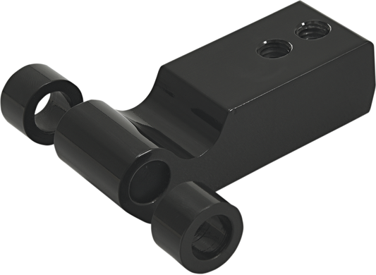 Memphis Shades Headlight Extension Block Long Black MEB9888