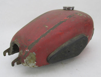 Vintage BSA British Motorcycle Red Gas Fuel Petrol Tank