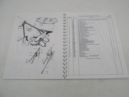 Copy Royal Enfield 1969 -70 Interceptor Spare Parts Book British Cycle Supply