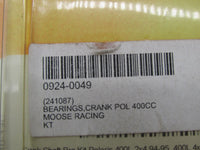 Moose Racing NOS Crank POL 400cc Bearings 0924-0049