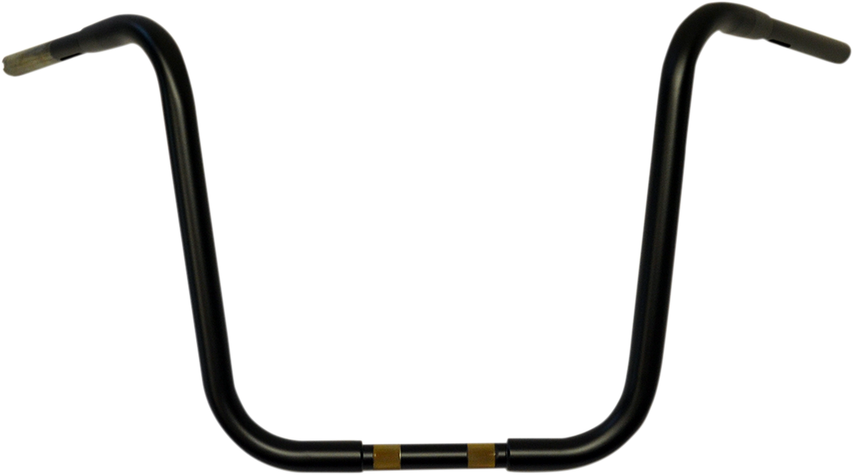 Drag Specialties 1 1/4in. Buffalo Bar Flat Black 16" Ape Hanger 0601-3507