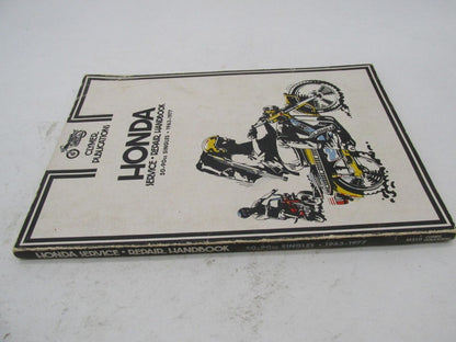 Clymer Honda 1963-1977 50cc-90cc Singles Service Repair Handbook Manual