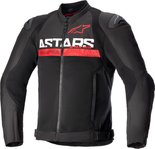 Alpinestars SMX Air Jacket Black/Red Medium 3306523-1303-M