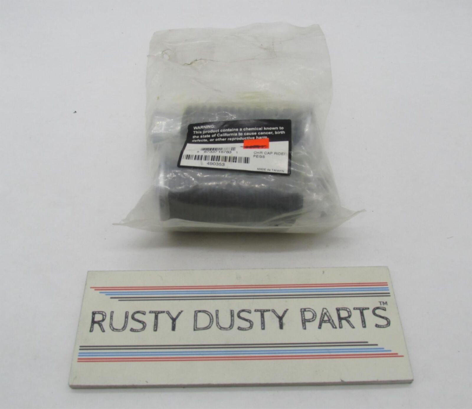 Harley Davidson Biker's Choice Chrome Rider Foot Pegs 490353