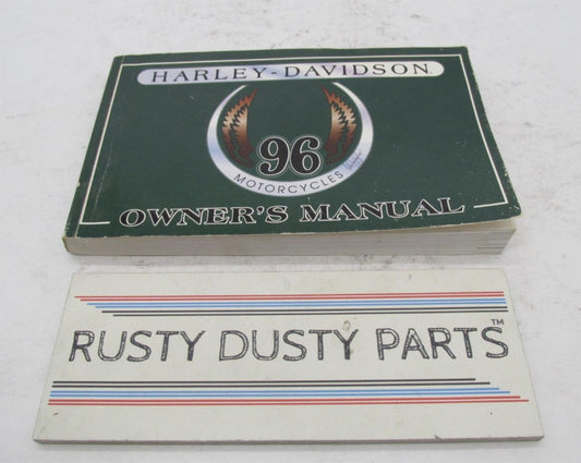 Harley-Davidson Official Factory 1996 All Models Owner's Manual Book 99466-96A