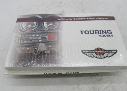 Harley-Davidson Factory 2003 100th Anniversary Touring Owner's Manual 99466-03